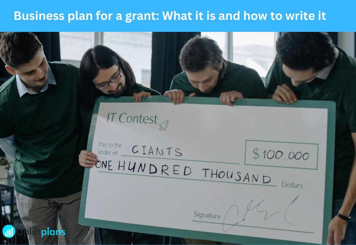 How to write a Business plan for grant