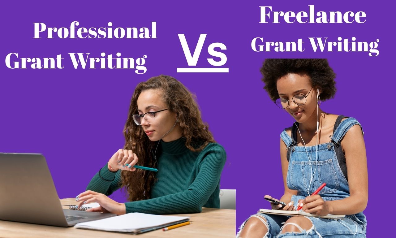 freelance grant writer vs. professional